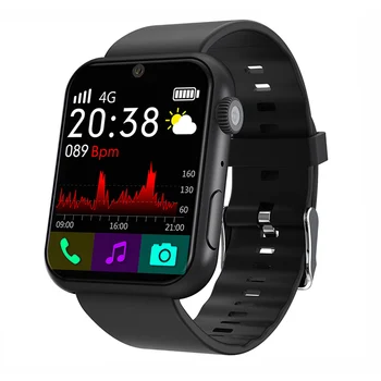 4G Smart Skatīties GPS Android OS 7.1 1.8 Collu 320*385 Liels Displejs 3 GB + 32GB WIFI 800mah Akumulatora 5.0 MP Kamera Smartwatch Tālruni