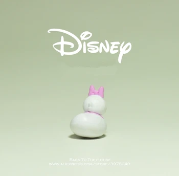 Disney Mickey Mouse Donald Duck Daisy 1,5 cm mini Rīcības Attēls, Anime Apdare Kolekcija Statuetes Rotaļlieta modelis bērniem dāvanu