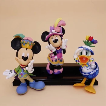 Disney Mickey Minnie Mouse Donald Duck Rīcības Attēls Modeļu Lelle Karikatūra Kūku Cepšanas Apdare, Kāzas, Dzimšanas Dienas Svinības Apdare