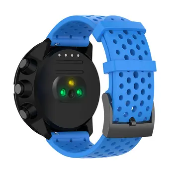 Aproce Suunto 9 / 9 Brao / D5 / Spartan Sporta HR Baro Smartwatch Rokas Siksniņu Rokassprādze Watchband Silikona Piederumi