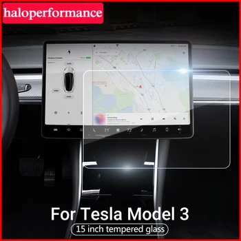 Model3 Tesla Auto Ekrāna Skaidrs, Rūdīta Stikla Tesla Model 3 Aksesuāri, Interjera Ekrāna Aizsargs Tesla Model Y Model S X