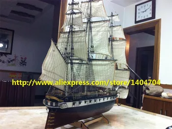 NIDALE modelis Sacle 1/85 Classic ASV jahtu koka modelis komplekti ASV ZVAIGZNĀJĀ 1843 kuģa modelis