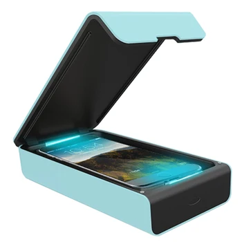 Ultravioleto Mobilo Telefonu Sterilizer Kārbas Portatīvie Dual UV staru Dezinfekcijas Box, Multi-Funkciju UV Sterilizer Kastes Ar USB Kabeli