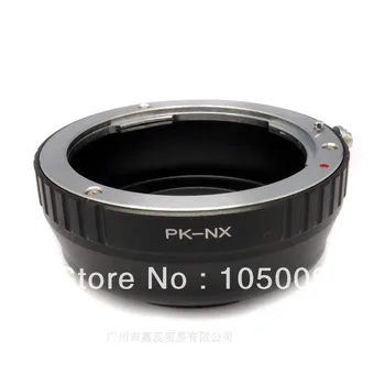 Pk-nx adaptera gredzens pentax pk k objektīvs Samsung NX Mount NX5 NX10 NX11 NX100 NX200 Fotokamera