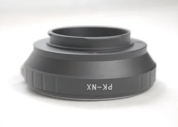 Pk-nx adaptera gredzens pentax pk k objektīvs Samsung NX Mount NX5 NX10 NX11 NX100 NX200 Fotokamera
