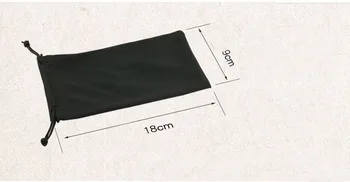 Microfiber Saulesbrilles Aukliņu Somas 9x18cm(3.5
