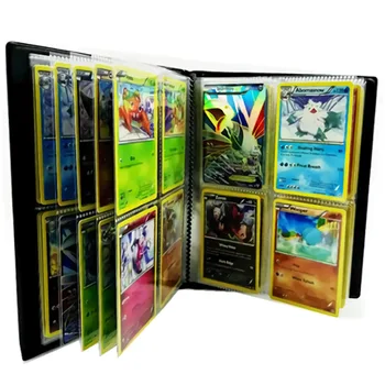 240PCS Pokemon Karšu Albums Grāmatu Anime Spēles Karti EX GX Kolekcija Piekrauts Saraksts, Īpašnieka Saistvielu Mape Pokemons Rotaļlietas Mazulis