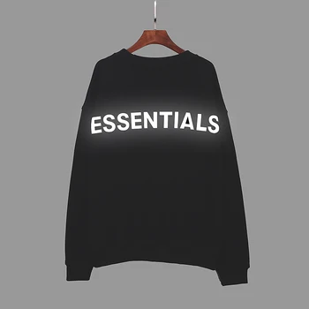 3M Atstarojošs Essentials Hoodies Vīrieši Sievietes Augstas Kvalitātes Crewneck Brīvs Krekls Essentials Smago Auduma Gadījuma Pulovers