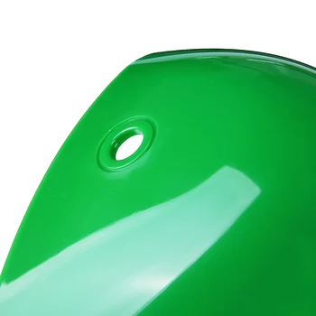1pc 235mm Abažūrs Segtu Vintage Green Plastmasas Lampas Toni Vāciņu, Rakstāmgalds, Guļamistaba Piegādes Nomaiņa Abažūrs