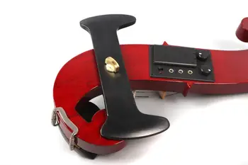 Yinfente Red 4/4 Elektriskā Klusums Vijole Hand-made Jauki Skaņu Bezmaksas Gadījumā+Loks+Kabelis#EV15