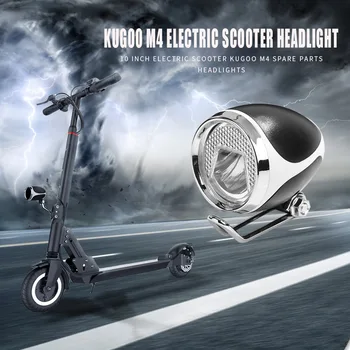 10 collu Scooter Priekšējo Lukturu Lampas Riteņbraukšanas Portatīvo nepievelk putekļus, Elektriskie E-scooter Lukturīti, Velosipēdu Daļas Kugoo M4