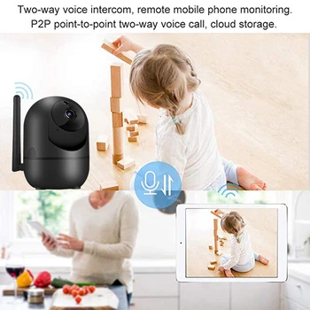 Smart iP Kamera HD 1080P Mākonis Bezvadu Āra Automātiskā Izsekošanas Centrālās Uzraudzības mājas kameras ar wifi, fotokamera
