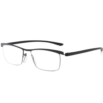Pakāpeniski Bifocal Recepšu Brilles Unisex Pusi Rāmi, Lasīšanas Brilles 360 Grādu Fokusa Gredzenu vecuma tālredzība Brilles +1,00 līdz+3.00
