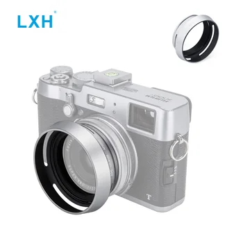 LXH Kameru Metāla X100 Blendi 49mm Skrūves Adaptera Gredzens Fujifilm Fuji X100 X100S X100T X100F X70 Aizstāj Fujifilm LH-X100