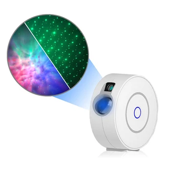 Tuya Smart Zvaigžņu Projektors WiFi Lāzera Okeāna Viļņošanās Ugunīm Zvaigžņotā Debess Projektors-Zvaigzne, Nakts Gaisma Krāsains Ar Alexa, Google Home