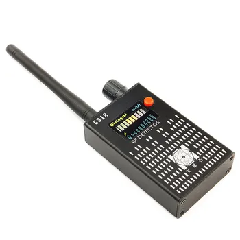 G318 Bezvadu Signāla Kļūdu Detektors Anti-Spiegu Kļūdu Detektors GPS Atrašanās vietu Meklētājs Tracker Frekvenču Skenēšanas Sweeper Aizsargātu Drošības