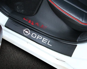 4gab Ūdensnecaurlaidīgs Vinils Oglekļa Šķiedras Auto Stils Uzlīme Apdarei: Opel Astra G H J Zīmotnes, Mokka Zafira Corsa Vectra C D