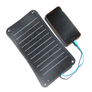 BUHESHUI ETFE 10W 5V Portatīvo SolarPanel Lādētājs Mobilo Telefonu Sunpower Saules Bateriju Lādētāju Daļēji elastīga