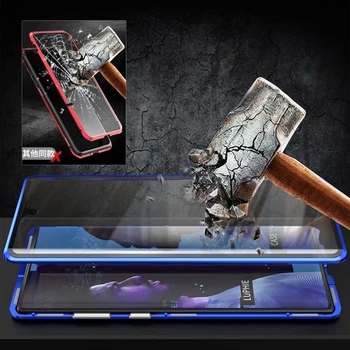 Luphie Luksusa Ultra Plānas alumīnija Bumper Case For Samsung Galaxy Note 10 & Piezīme 10+ 10. pielikums Plus Gadījumā