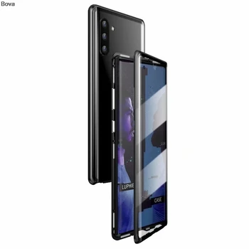 Luphie Luksusa Ultra Plānas alumīnija Bumper Case For Samsung Galaxy Note 10 & Piezīme 10+ 10. pielikums Plus Gadījumā
