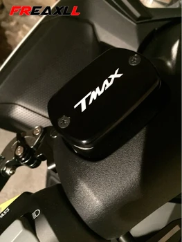 Motociklu Bremžu Šķidruma Tvertne T max Motociklu Šķidrumu, Eļļas Rezervuāra Vāks YAMAHA T-Max 500 2004. - 2011. Gads TMax 530 2012 2013