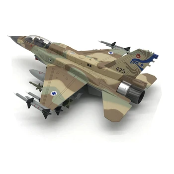 1/72 Nsmodel Israle Armijas F16I Metāla Lējumiem Kolekcionējamus lidmodeļiem Fighter Jet Plane