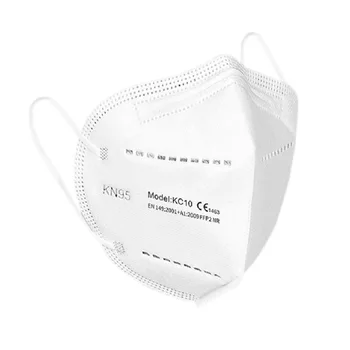 10-100 Datoriem CE FFP2 NR Sejas Maska KN95 Mutes Maska, 5-Slāņu Putekļu Necaurlaidīgs Anti-PM2.5 Anti-Miglas Respiratoru Atkārtoti Aizsardzības Putekļu Maskas