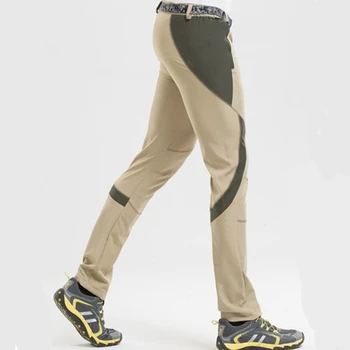 Ātri sausas āra ūdensizturīgs bikses vīriešu plānas sporta softshell bikses slim pārgājienu tūrisma bikses elastīgs pārgājienu bikses pius izmēra