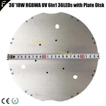 36LED Diska Plate 36x18 6in1 RGBWAUV 36x18w LED Skalošanas Kustīgās Galvas Gaismas Rezerves Daļu 3618w 36V Plate, kas Aizstāj Valdes Party Stage