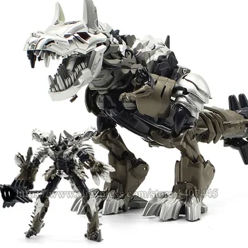 WEI JIANG Atdzist Transformācijas Filmu Rotaļlietas Lielizmēra 25CM Dinozauru Rīcības Attēls Plastmasas ABS + Sakausējuma Liela Izmēra Robots Bērniem Zēns
