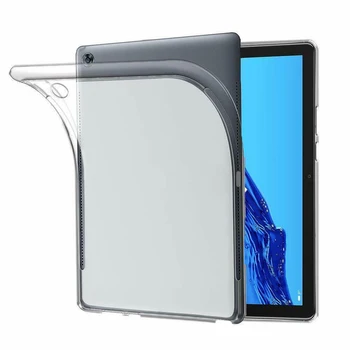 TPU Pārredzamu Gadījumā Huawei MediaPad M5 Lite 8.0 collu JDN2-AL00 JDN2-W09 Tablete Vāks Huawei Honor Pad 5 8.0