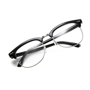 RBRARE Metāla Rāmja Brilles Vīriešu Klasiskās Plakans Spogulis Brilles Rāmis Sievietēm, Optiskās Brilles, Rāmis Vīriešu Briļļu Rāmji Okulary Gafas