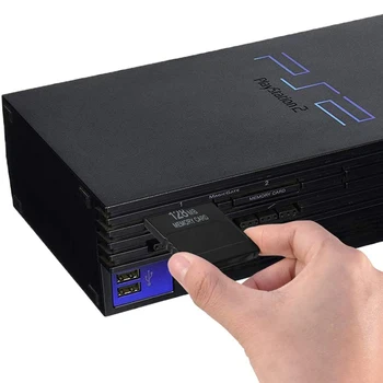 8/16/32/64/128/256MB Atmiņas Karte Sony PlayStation 2 PS2 Slim Konsole