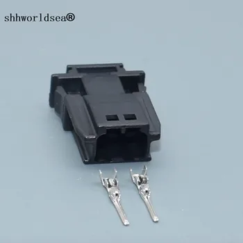 Shhworldsea 2 pin Rindā savienotāji MX 19002P51 OEM Automobiļu elektronikas 040 vadu jostu, savienotāji, kontaktdakšas MX19002P51