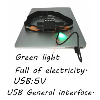 Mini Portatīvo LED Lukturis USB Lādējamu 18650 Batttery Lukturīti Ūdensizturīgs Zvejas Lukturu Lāpu Gaismas