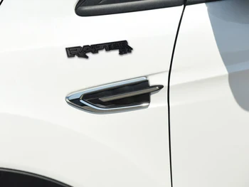 3D Metāla SVT RAPTOR Emblēmas Nozīmīti, Uzlīmi, Auto Virsbūves Spārnu Sānu Spārnu Tailgate Ford F150 2010. -. Gadam Uzmanību Kugas Fiesta SUV