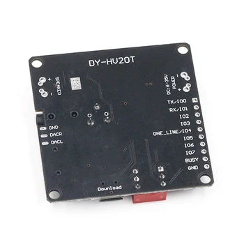 DY-HV20T 12V/24V strāvas supply10W/20W Balss apskates modulis atbalsta Micro SD kartes MP3 mūzikas atskaņotājs, ar kuru Arduino