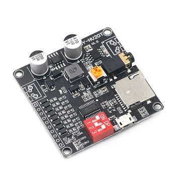 DY-HV20T 12V/24V strāvas supply10W/20W Balss apskates modulis atbalsta Micro SD kartes MP3 mūzikas atskaņotājs, ar kuru Arduino