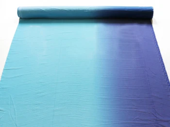 30d plānas ombre marli šifons mīksto deju auduma slīpumu, royal blue-zils