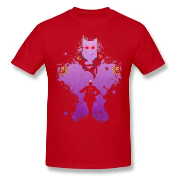 Jaunas vasaras T Krekls Yoshikage Kira Bite Putekļus T-Krekls Kokvilnas jojo dīvaino piedzīvojumu ofertas Tee Krekls