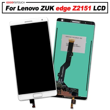 AAA kvalitātes Lenovo ZUK malas Z2151 LCD Displejs, Touch Screen Digitizer Lenovo ZUK Malas LCD Montāža