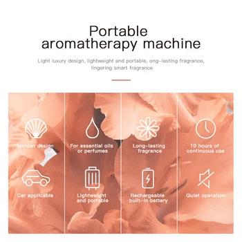 Vehemo Pārnēsājamu USB Aromterapijas Gaisa Attīrīšanas Mājas Skaidrāku Auto Aromterapijas Eļļas Difuzoru Čaulas Formas