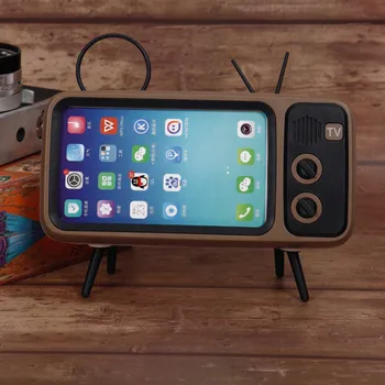 Stereo Turētājs Filmas Mobilā Tālruņa Bluetooth Skaļruni, TV, Mūzikas Atskaņotājs Retro Kabatas Mājas Audio Electric Pārnēsājamo Mini Bezvadu