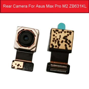 Atpakaļ Atpakaļskata Kamera Modulis Par Asus ZenFone Max Pro M2 ZB631KL Galvenais Lielo Kameru Flex Cable Rezerves Daļas Pārbaudīta Darbu