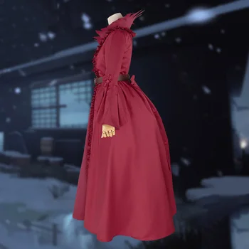 Spēle Identitāti V Crimson Mrs Red Marija Monitore Lolita Kleita Cosplay Kostīms Helovīna Tērps Sieviešu Apģērbs Jaunas