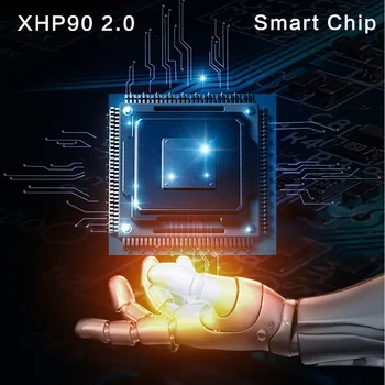 Visspēcīgākais LED Lukturīti XHP90.2 XLamp Taktiskās ūdensizturīgs Lāpu Smart kontroles čipu, Ar grunts uzbrukums konuss USB lādējamu