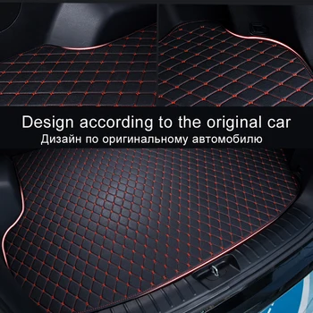 Auto bagāžnieka paklājiņš Volvo XC90 septiņas sēdvietas 2010 2011 2012 2013 kravas starplikas paklāju interjera aksesuāri vāciņu