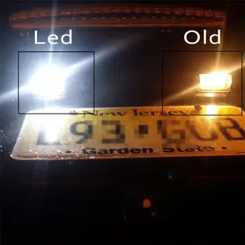 23Pcs Auto LED Interjera Apgaismojums Spuldzes Komplektā Uzstādīts BMW X5 E53 2000. - 2006. Gada Balta 6000K Priekšā Un Aizmugurē Lasīšanas Gaismas