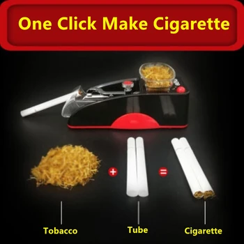 6,5 mm Slim Caurules Cigarešu Velmēšanas Mašīnas, Automātiskās Tabakas Ievada Rullīti Papīra Iesaiņojuma Maker Smēķēšanas Aksesuāri Vīriešiem Dāvanas