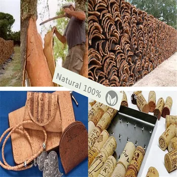 Dabiskais Korķis Roku rokā fatima sievietes sākotnējā gredzenu un rokassprādzi Eco materiāli, koka juvelierizstrādājumu Komplekts-064